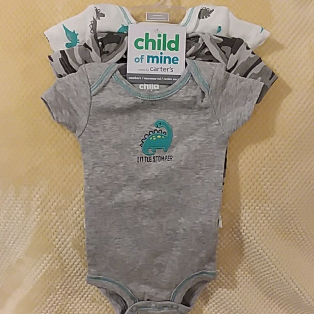 3 pack Carter's onesies